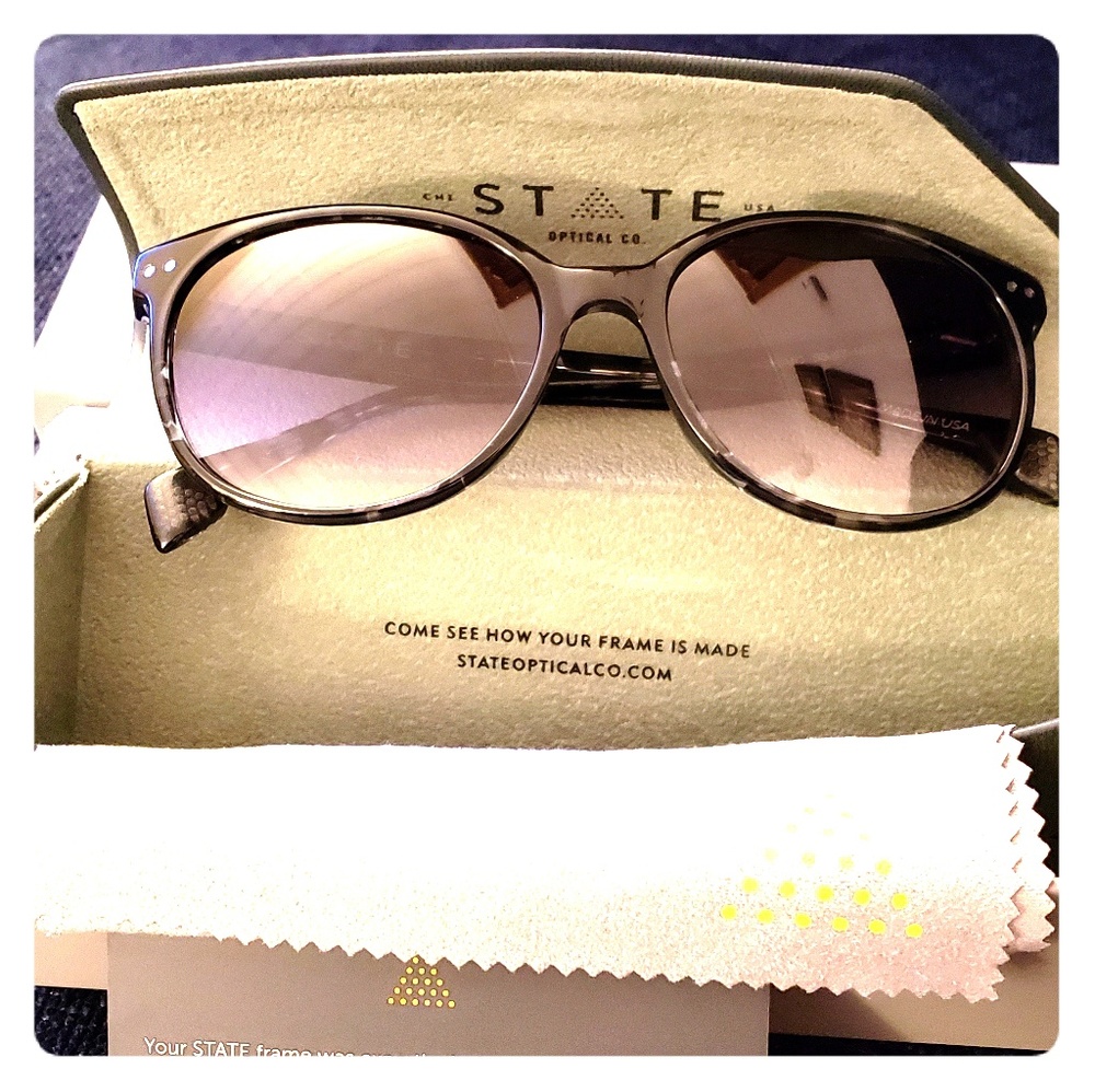 State Roscoe Jet Mosaic Sunglasses- NEW!